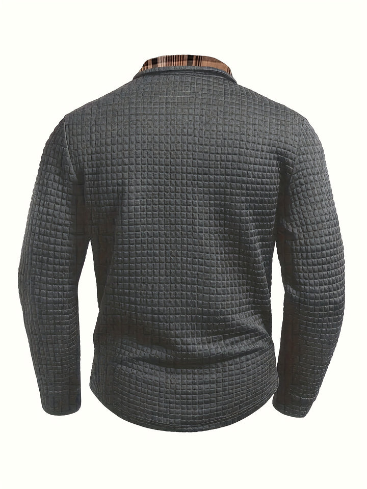 Langley™ | Button-Up Knit Polo