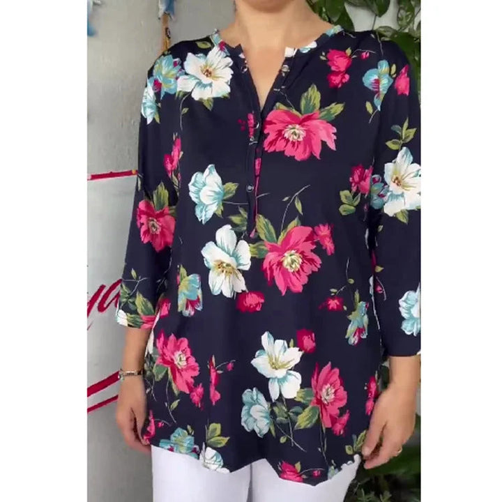 Clara Mayfield™ | Breezy Floral Tunic