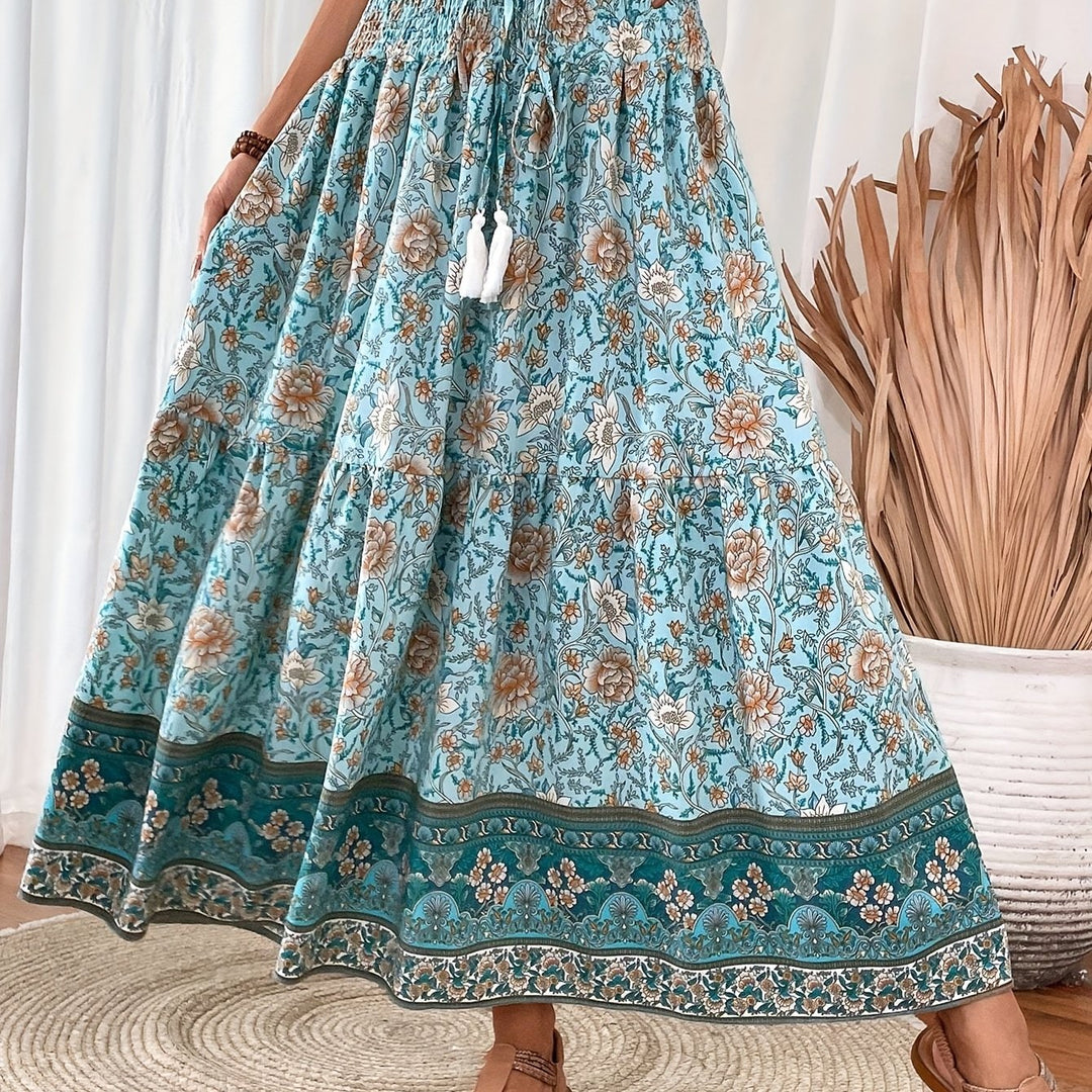 Eleanor Bloom™ | Bohemian Maxi Skirt