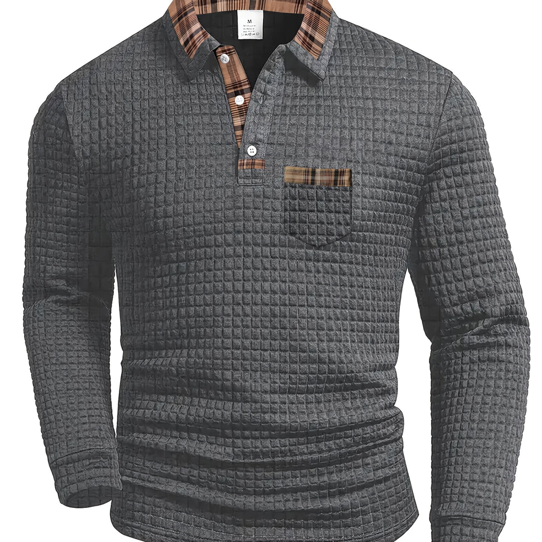 Langley™ | Button-Up Knit Polo