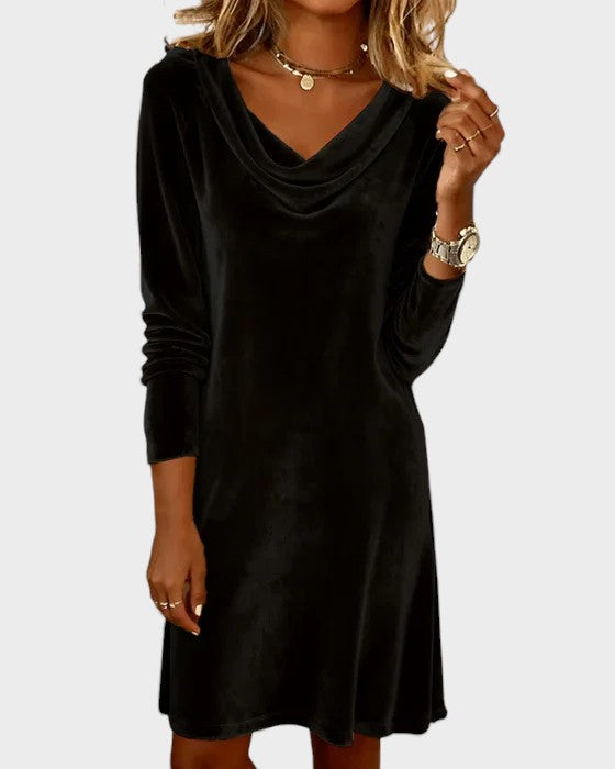 The Aurelia™ | Velvet Dress