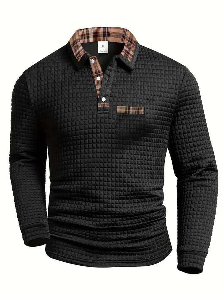 Langley™ | Button-Up Knit Polo
