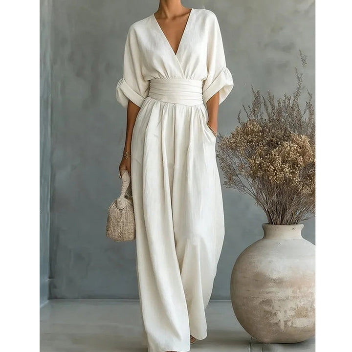Sofia Maren™ | Flowy Wide-Leg Jumpsuit