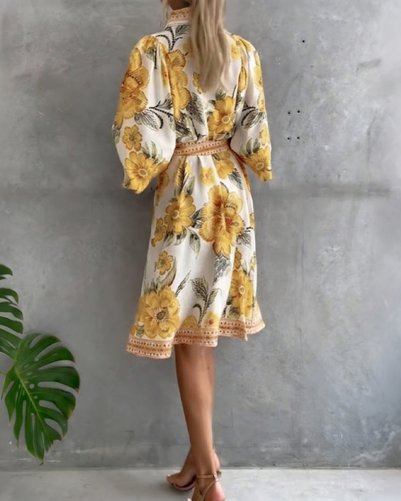 Rosemary Sinclair™ | Floral Charm Dress