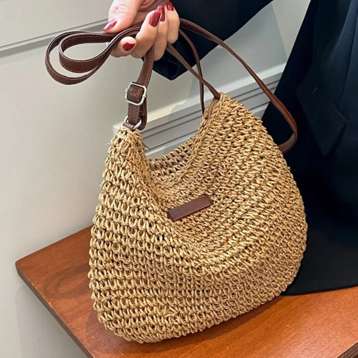 Willow Charm™ | Woven Crossbody Bag
