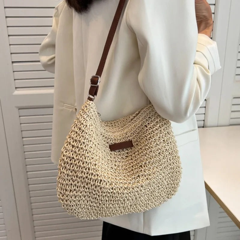 Willow Charm™ | Woven Crossbody Bag