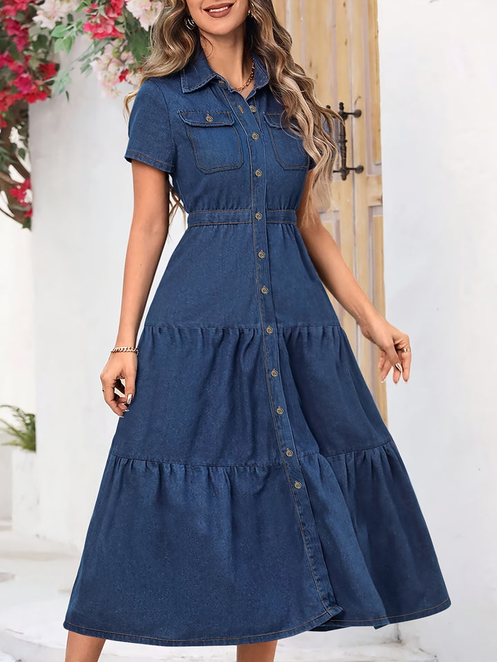 The Madeleine Cove™ | Timeless Button Dress