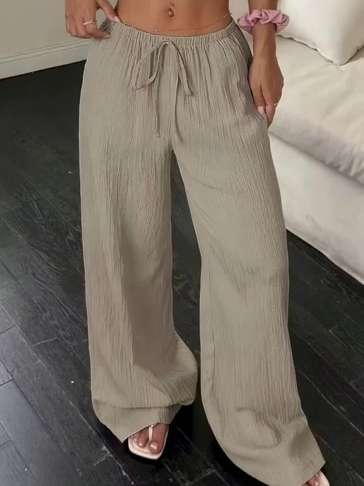 Isla Whitmore™ | Airy Linen Blend Trousers