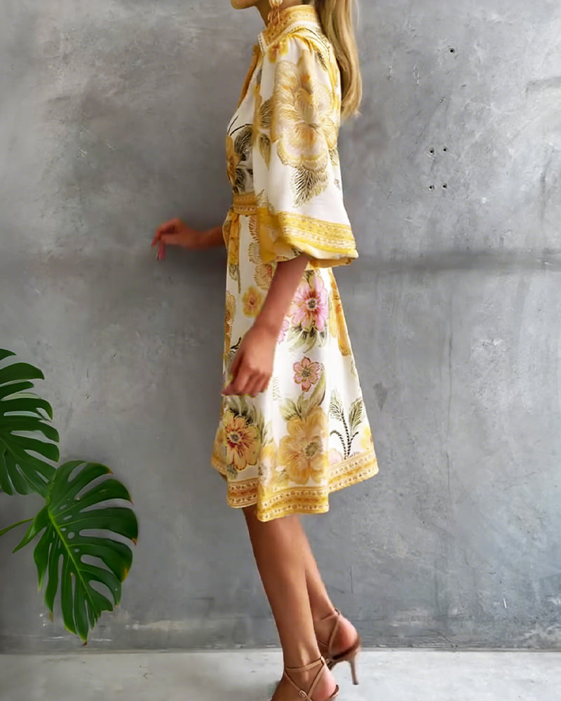 Rosemary Sinclair™ | Floral Charm Dress