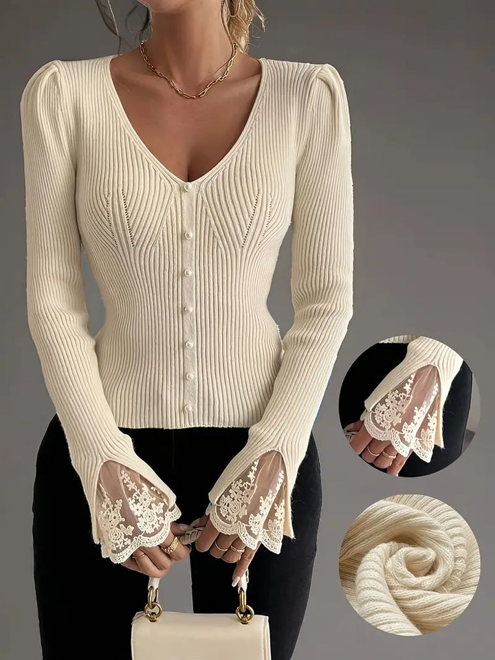 Charlotte Lace™ | Knit Top