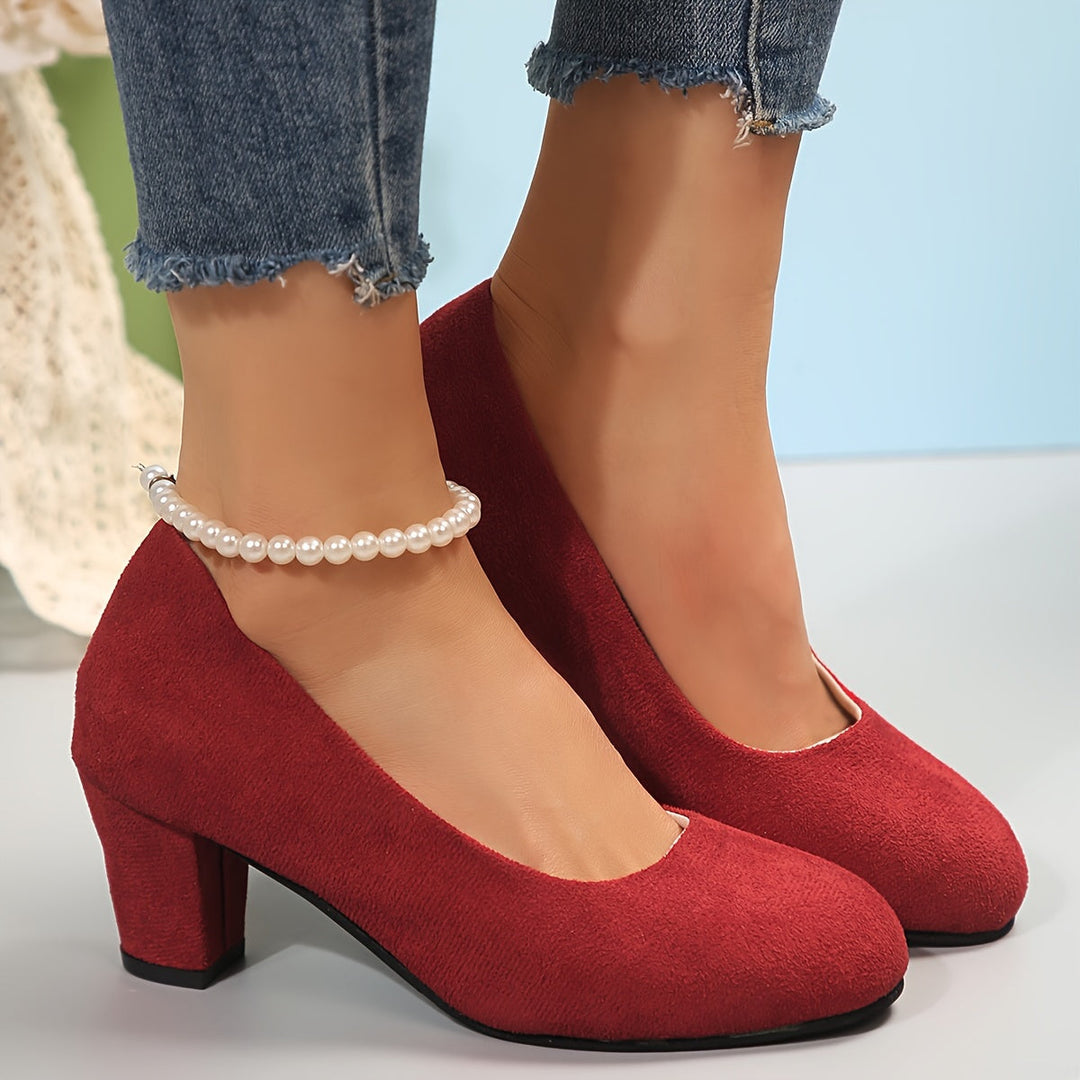Marielle™ | Wide-Toe Comfort Heels