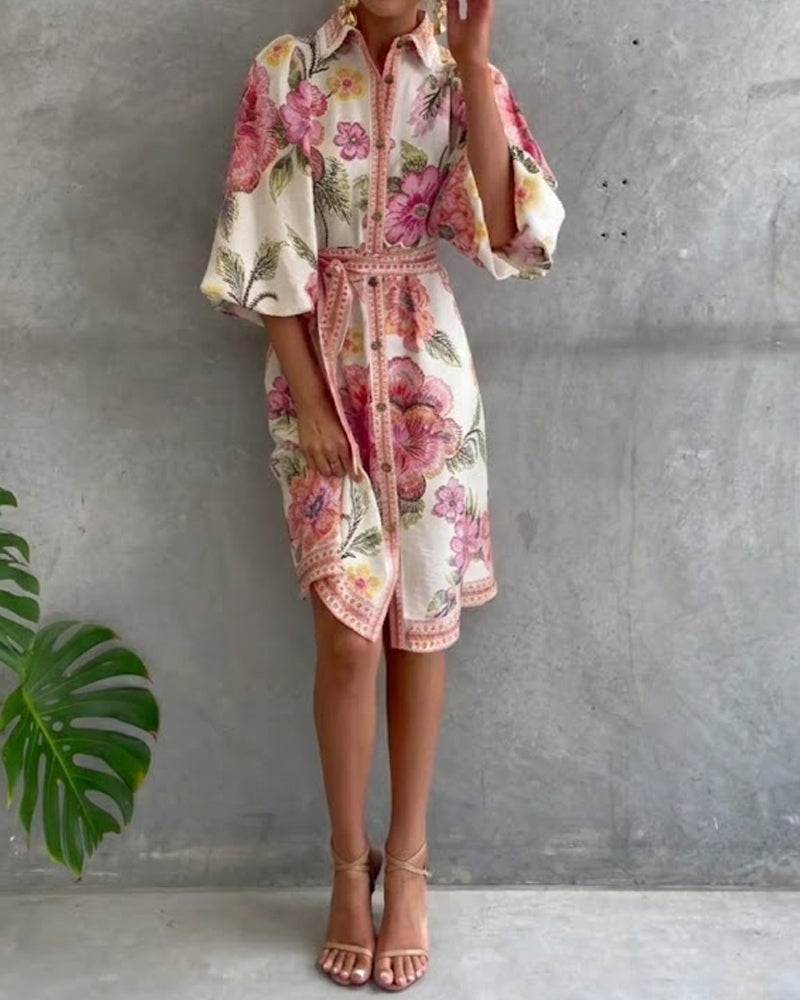 Rosemary Sinclair™ | Floral Charm Dress