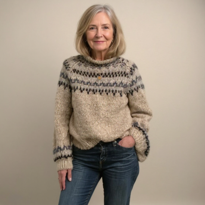 Ashley | Vintage Icelandic Jumper