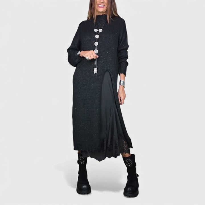Hollington Luxe™ | Long Knit Dress