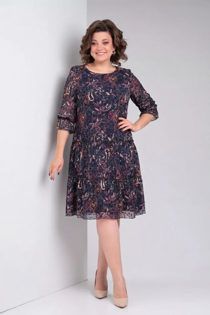 Eleanor Whitmore™ | Timeless Floral Dress
