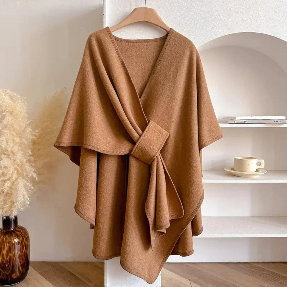 Aurelia Luxe™ | Wrap Poncho Shawl