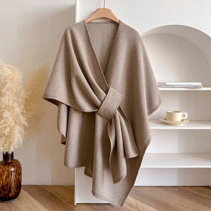 Aurelia Luxe™ | Wrap Poncho Shawl