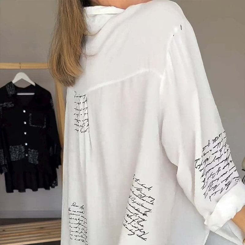Elara™ | Signature Script Blouse