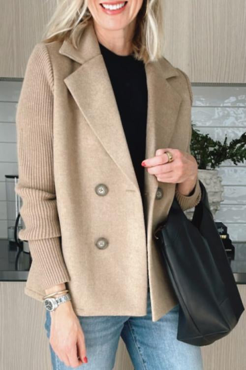 Belgravia Chic™ | Dual-Texture Coat