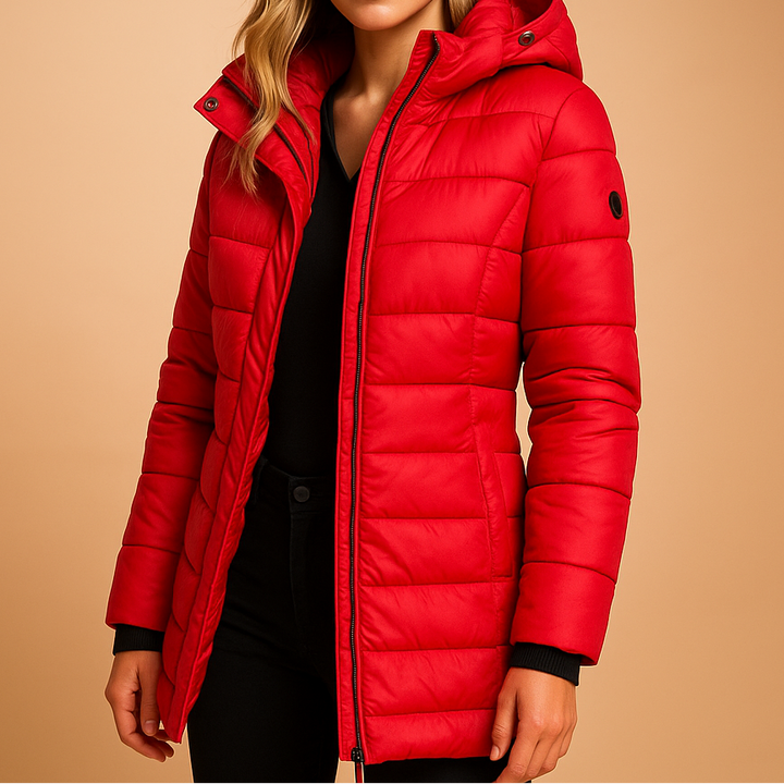 Amara Luxe™ | Quilted Longline Coat