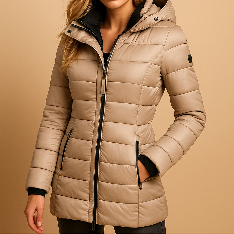 Amara Luxe™ | Quilted Longline Coat