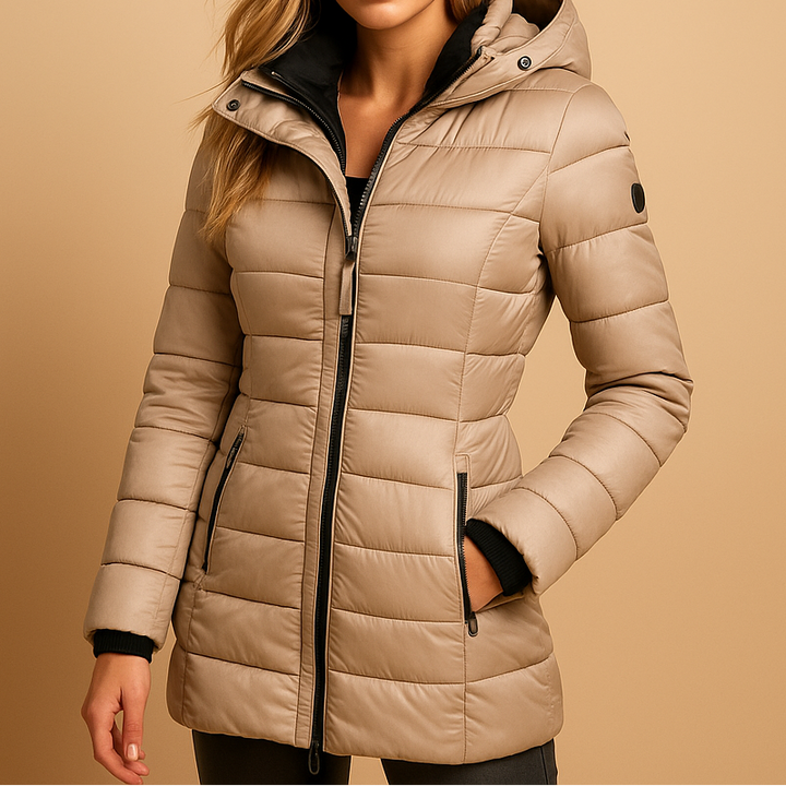 Amara Luxe™ | Quilted Longline Coat