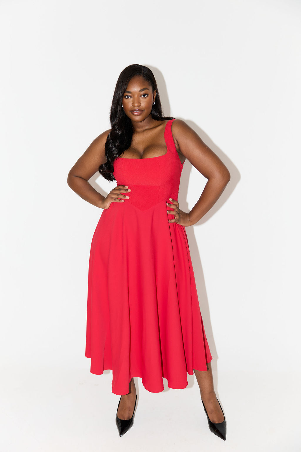 The Elise™ | Timeless Midi Dress