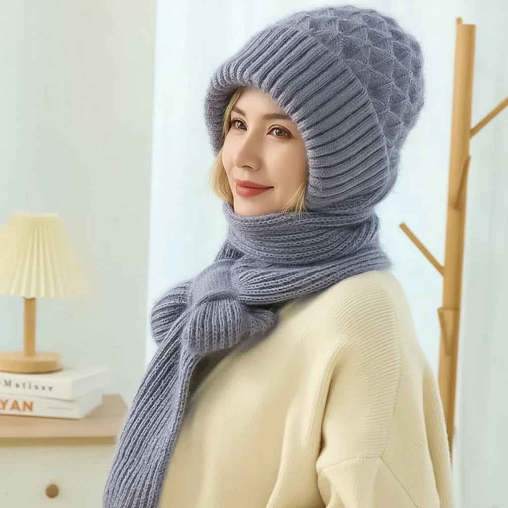 Ashworth Luxe™ | 2-in-1 Scarf Hood