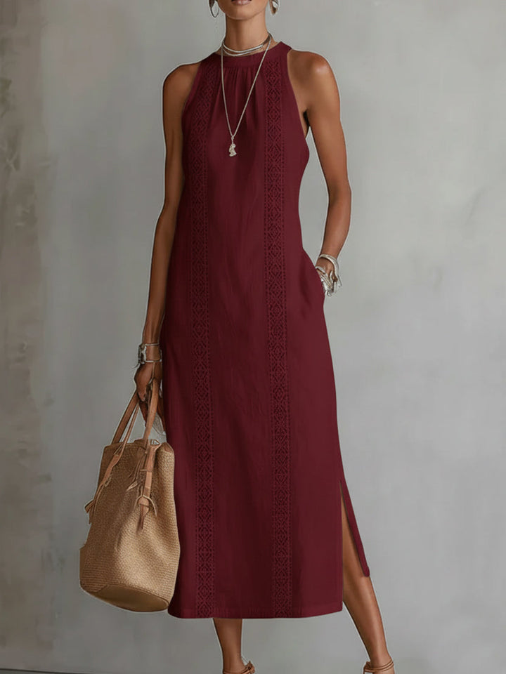 Amelia Whitmore™ | Natural Linen Dress