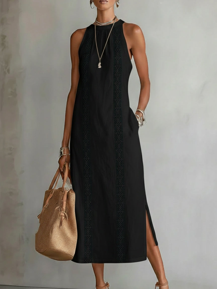 Amelia Whitmore™ | Natural Linen Dress