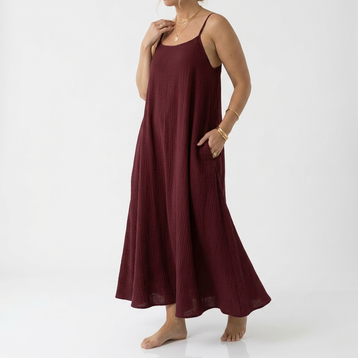 Sophia Sinclair™ | Bare Back Maxi Dress