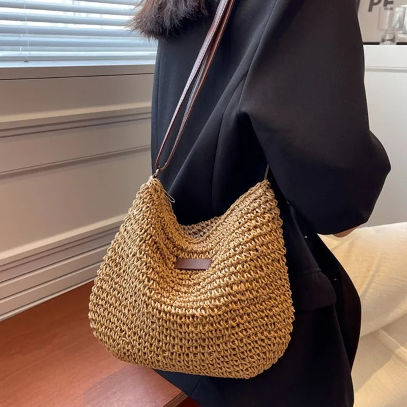 Willow Charm™ | Woven Crossbody Bag